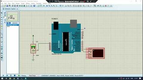 Sensor Suhu dengan Serial Monitor