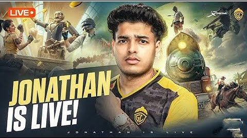 MVP OR WHAT | JONATHAN IS BACK!! | BGMI! #jonathangaming #livestream #live