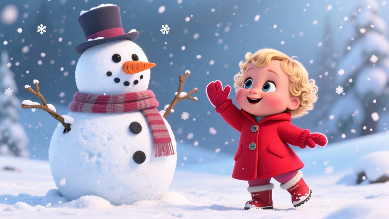 Baby Counting Snow Show ❄️🔢 Fun Counting Song | Learn Numbers for Kids