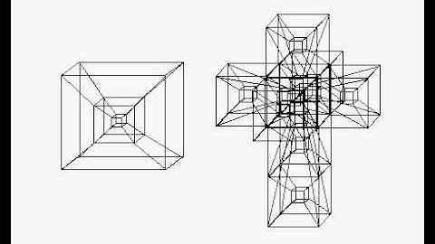 unraviled 5 dimensional hypercube