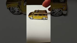 Hummer H2 SUV Vustomm Wheels Playerz Diecast Hotwheels