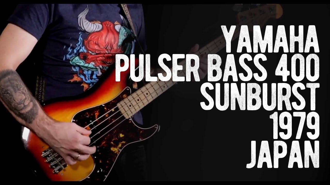 Yamaha Pulser Bass 400 Sunburst 1979 Japan - YouTube