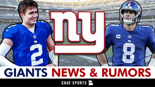 NY Giants Rumors, News on Daniel Jones, Drew Lock, Malik Nabers, Evan Neal, Allen Robinson