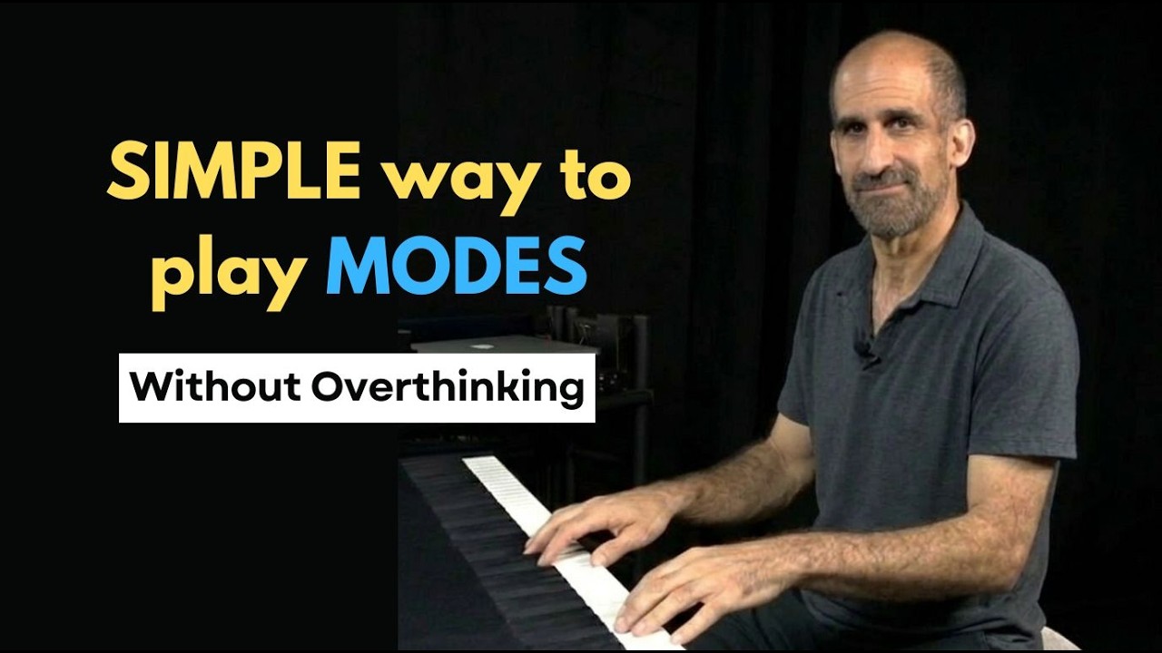 How Minor Modes Simplify Improvisation – Easy Piano Series (Part 2)