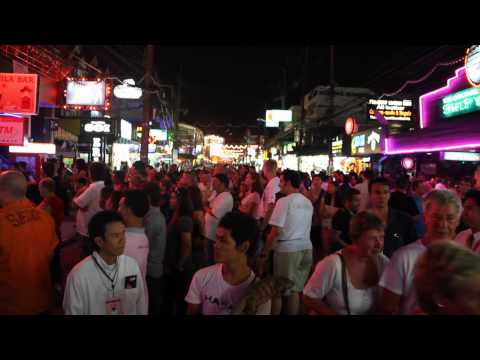 Patong Beach Nightlife - Bangla Road - Phuket Thailand