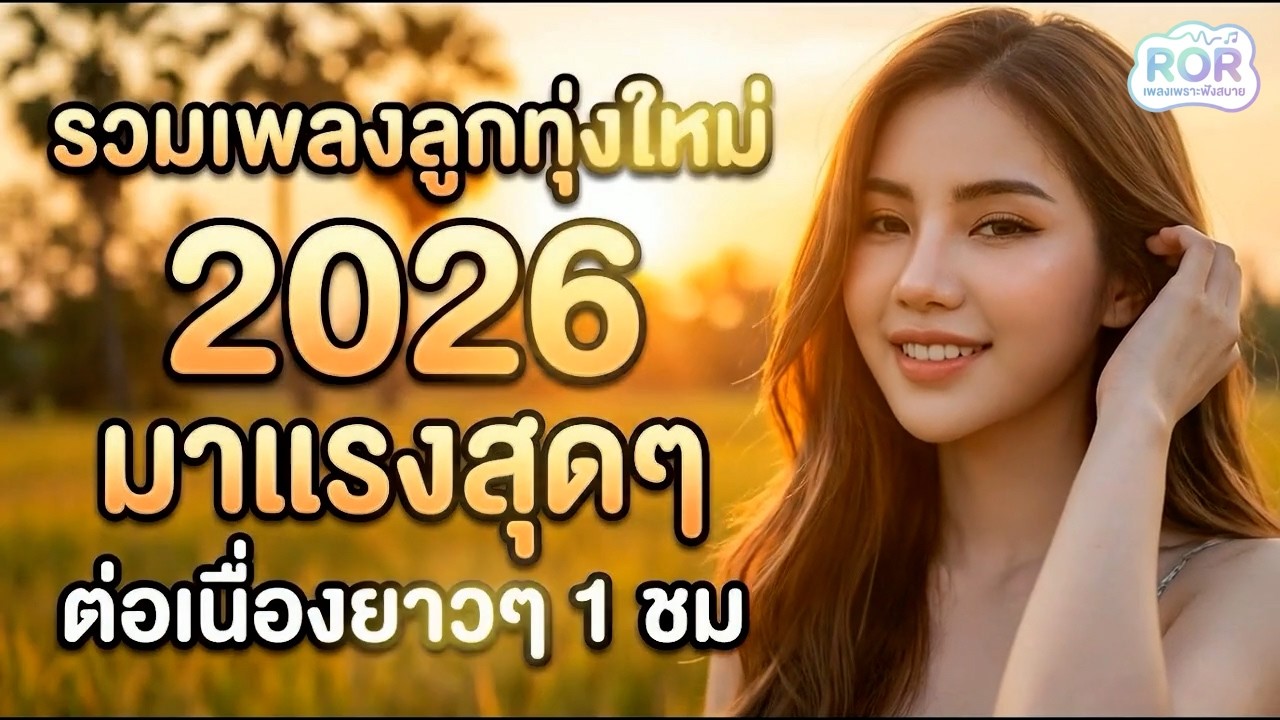 🎤 รวมเพลงลูกทุ่งผู้ชายร้อง 2025 เพลงเพราะๆ [ฟังยาวๆ 1 ชม.]