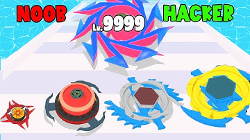 Spinner Merge Run - Gameplay iOS,Android Walkthrough Pro Game Mobile (Level Up Big Twerk Race)