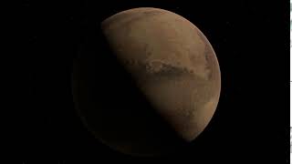 Animation Flyby of Mars