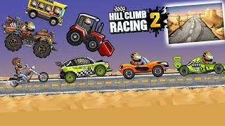 NEW CUP DESERT MILE - ALL CARS HILL CLIMB RACING 2 screenshot 1