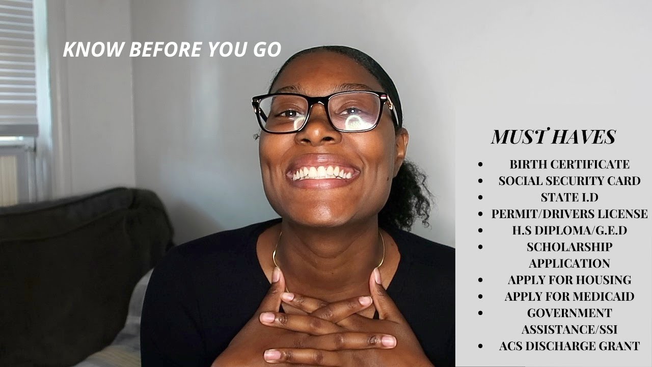 AGING OUT OF FOSTER CARE + MUST HAVES BEFORE LEAVING