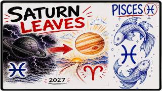 PISCES ♓ SATURN IS FINALLY MOVING ON (2027 PREDICTIONS)