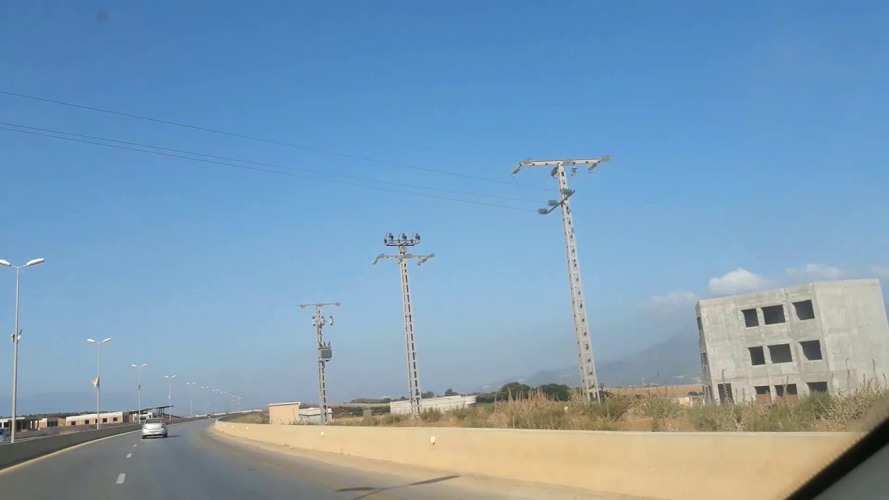 رحلة عبر الطريق السيار العاصمة الى تيبازة 🚘🚍🚔 ALGIERS-TIPAZA HIGHWAY.