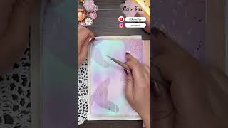 ASMR | Fairy Theme | Name #32 | #Scrapbooking #shorts #scrapbooking #asmr #satisfying