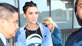 Orange Is The New Black Star Ruby Rose Wears Cornrows