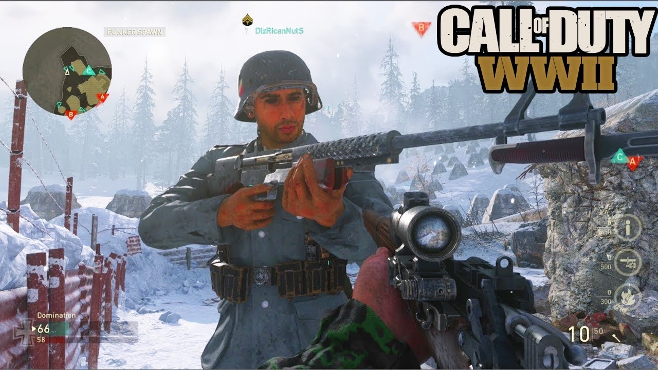 CALL OF DUTY WW2 GAMEPLAY w/ NADESHOT! (COD WW2 MULTIPLAYER GAMEPLAY ...