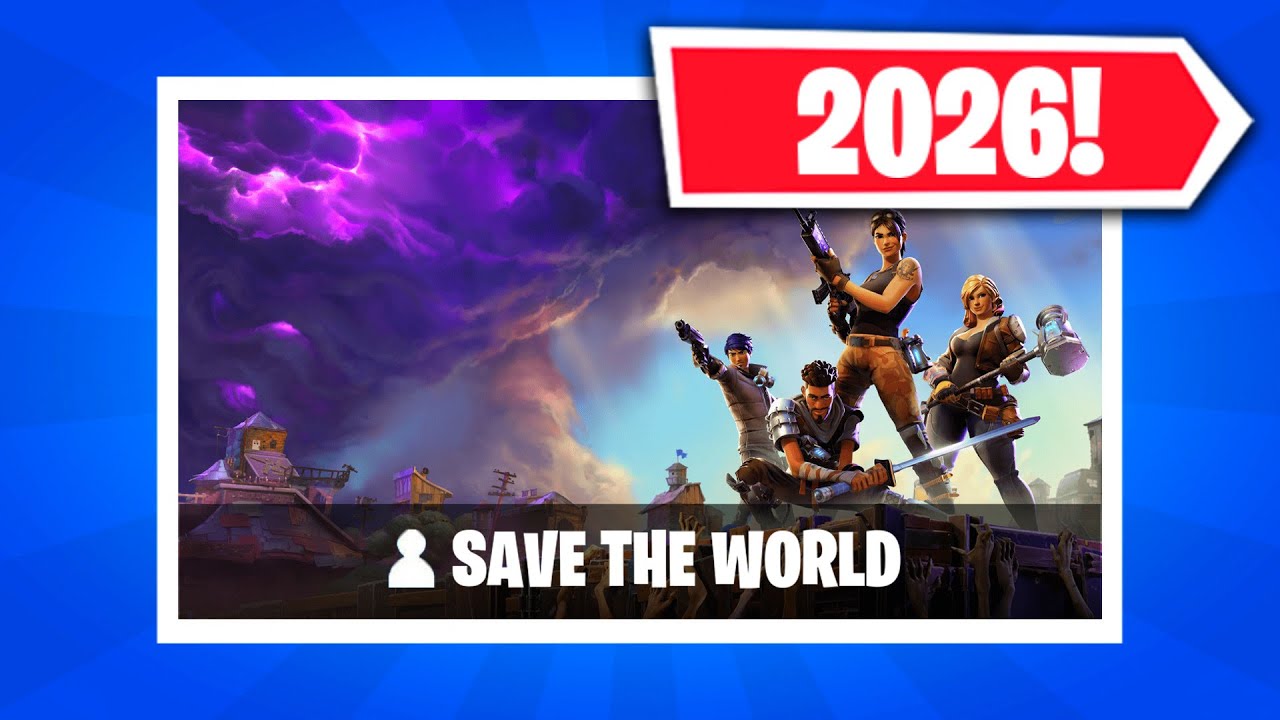 HOW TO PLAY SAVE THE WORLD IN FORTNITE 2026 YouTube 