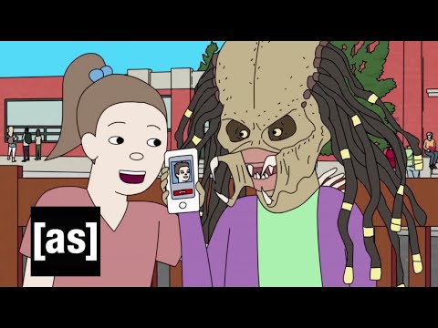 Pre-Teen With a Predator Head | Brad Neely’s Harg Nallin’ Sclopio Peepio | Adult Swim