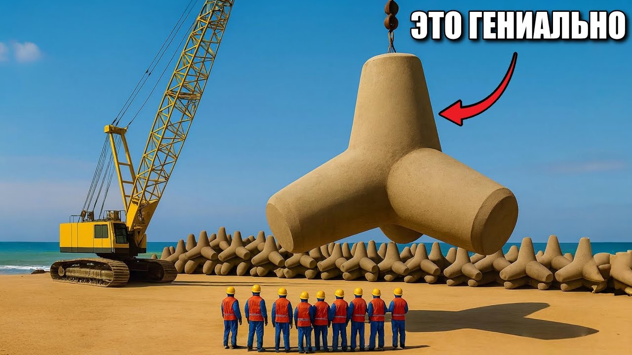 Почему тетраподы ставят по всему миру?