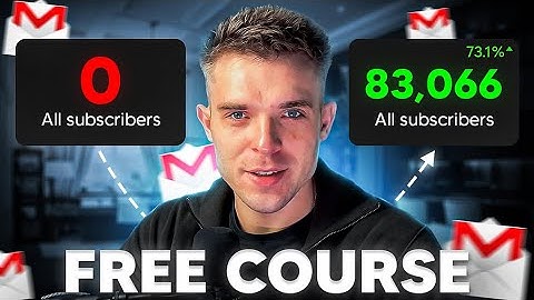 How I Built an 80K Email List from Scratch (18+ Minute Free Course)