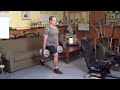 Home Leg Workout With Dumbbells