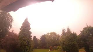 1 second of lightning in 30 seconds taken on GoPro at 240fps