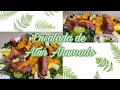 ENSALADA de atún ahumado