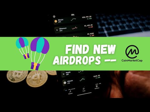 How To Find AirDrops In Coinmarketcap Easily
