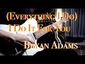 Bryan Adams - Everything I Do - guitar cover by Vinai T
