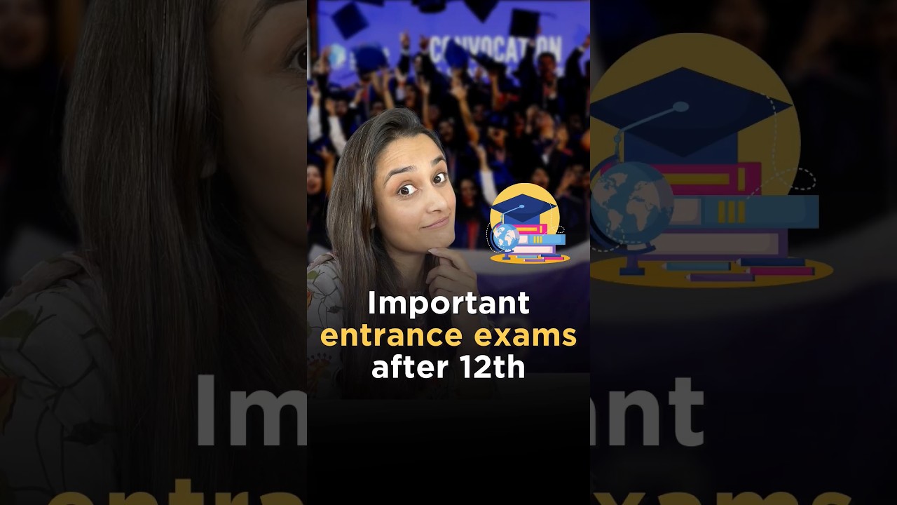 4 important entrance exams after 12th #shorts