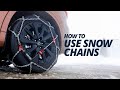 Fitting snow chains wrong? Here's what happens