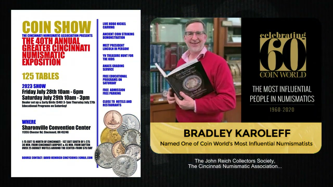 Upcoming Greater Cincinnati Numismatic EXPO Event | MEET OUR YT COIN COMMUNITY & FIND VALUABLE COINS
