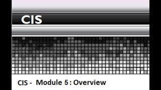 Famous CIS - Module 5: Overview Wealth
