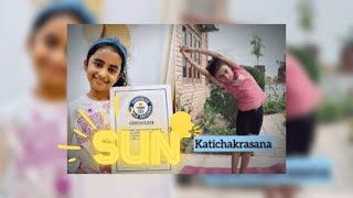7-Year-Old Indian Girl Praanvi Gupta Becomes World's Youngest Certified Yoga Instructor