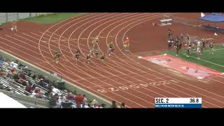2026 WV State track meet - 2x100