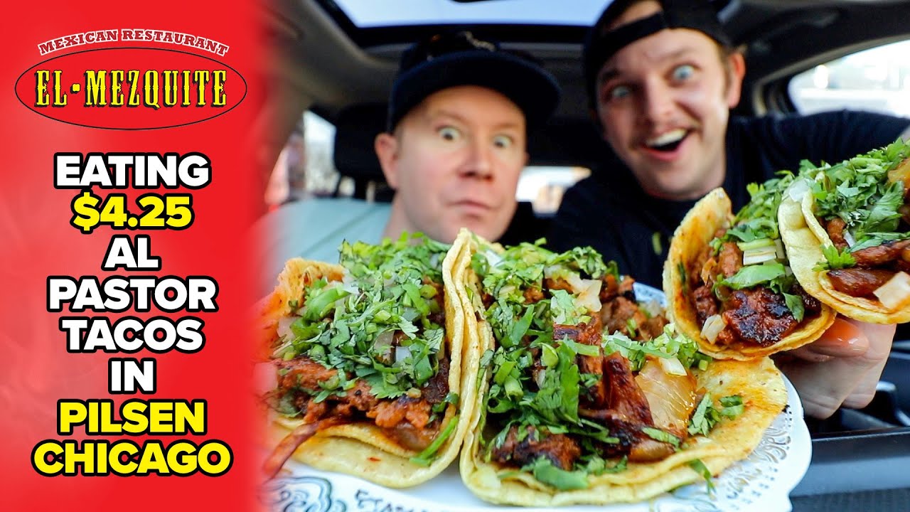 Пробуем тако Аль Пастора из Taqueria El Mezquite 🌮