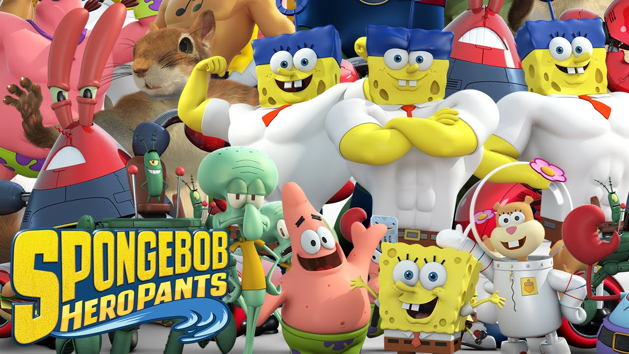 Spongebob HeroPants Spongebob Squarepants Level 3 HD 1080p