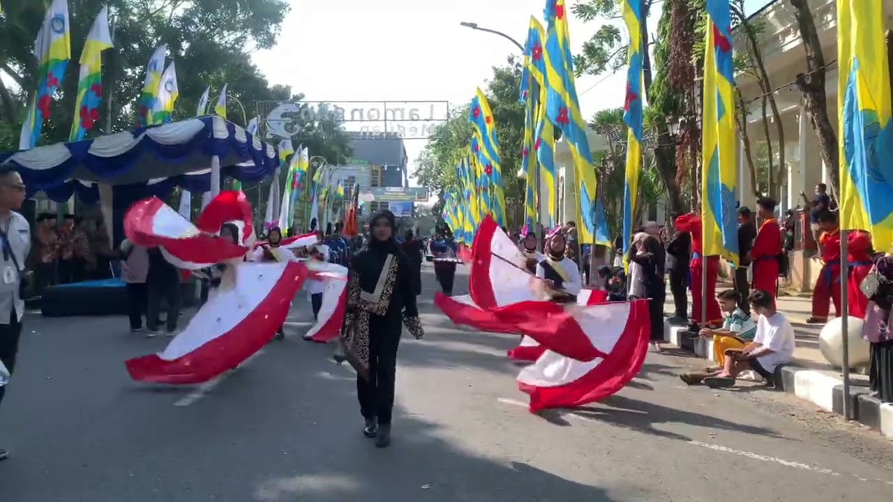 Drum Band Gita Surya SMP Muhammadiyah 8 Laren | Sang Surya