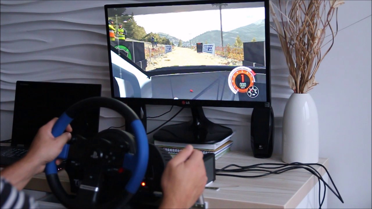 Handbrake for my t150 Dirt Rally Onboard Test -