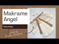 Macrame angel فرشته مکرومه