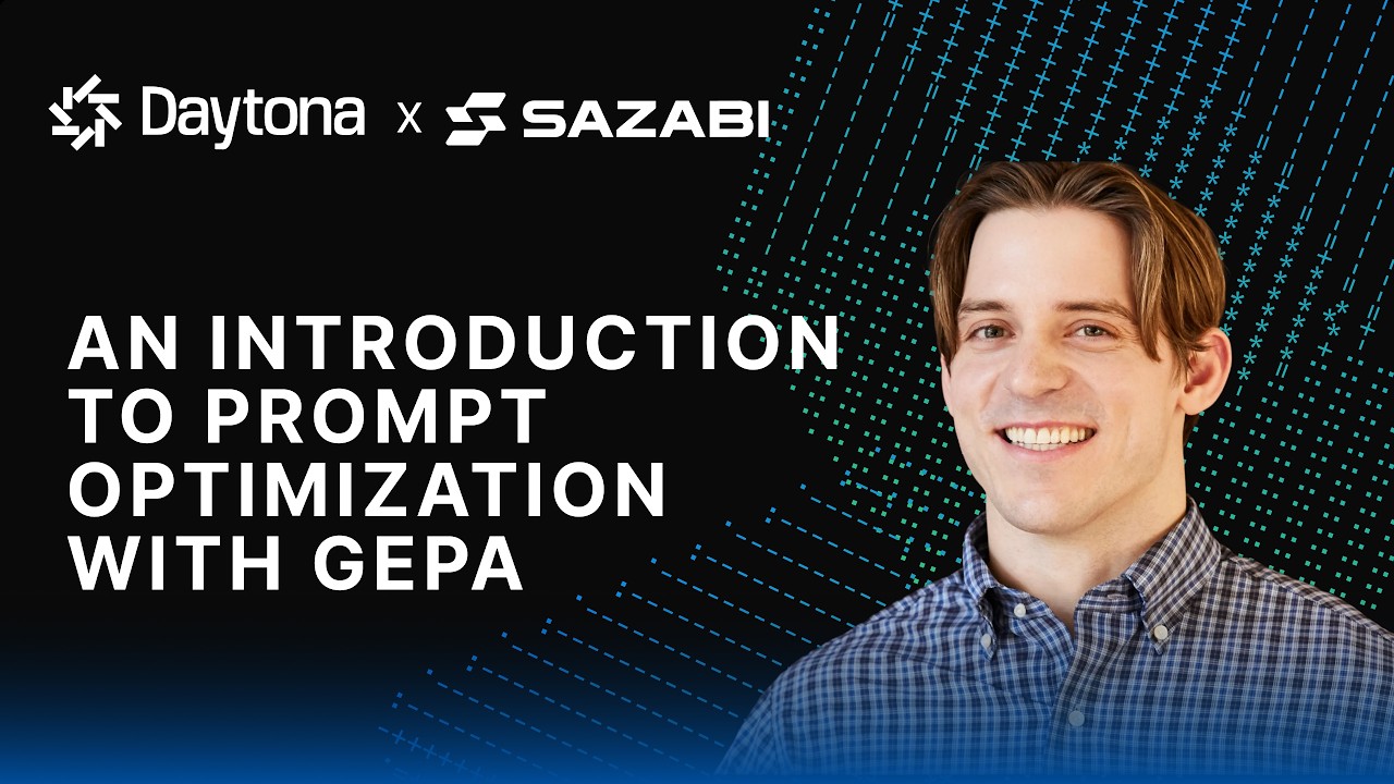 An Introduction to Prompt Optimization with GEPA I Sherwood Callaway I Daytona AI Builders @GitHub ​