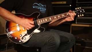Gibson Memphis ES-390 with P-90s Gloss  •  SN: 10174723