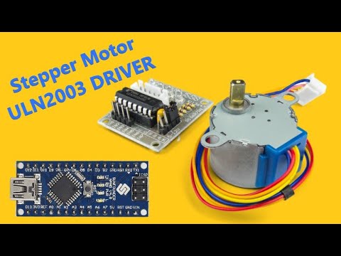 Arduino Stepper Motor Tutorial - ULN2003 Driver / The easy way - YouTube