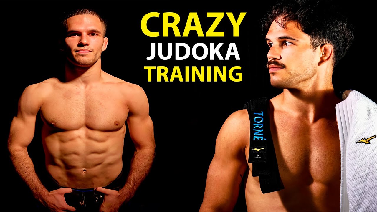 Безумная тренировка по дзюдо от могущественного испанского дзюдоиста Давида Гарсии Торне