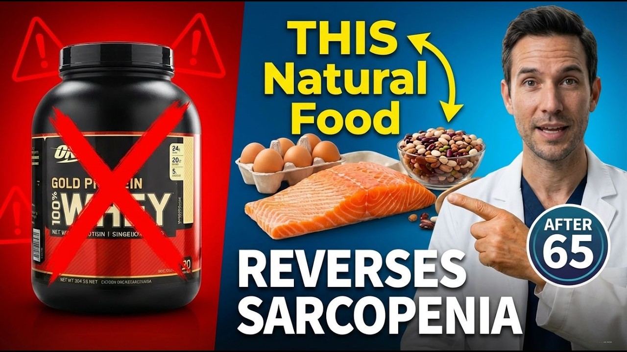 Forget Whey Protein! THIS Natural Food Reverses Sarcopenia After 65 | Dr. Matthew Harris