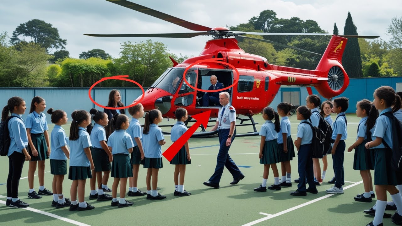 She Said Her Dad Was a Pilot — Then He Landed a Helicopter on the Playground!