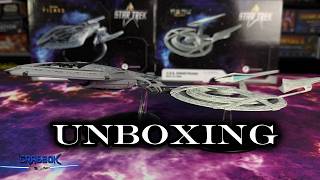 Double Trouble!  The U.S.S. Drexler and U.S.S. Armstrong - Fanhome Star Trek Starship Collection!