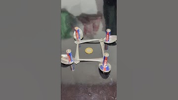 respect 😱🔥l battery and coin magic #experiment #science #tiktok