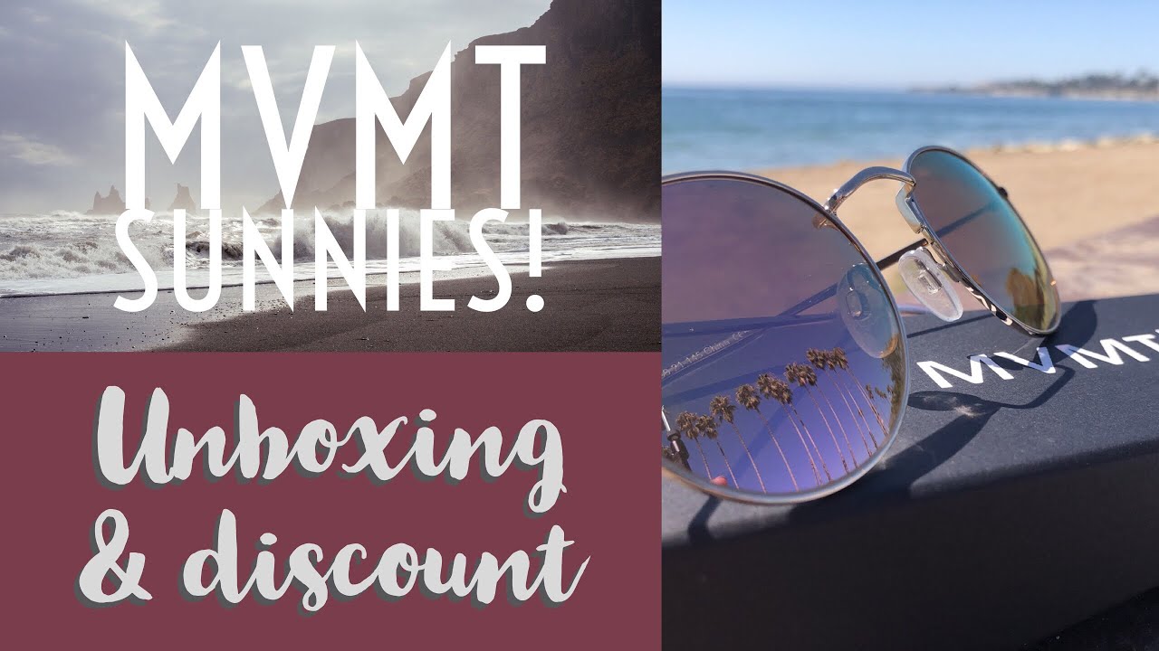 MVMT sunglasses unboxing!