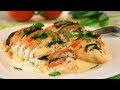 Tomato Basil Hasselback Chicken - Keto Friendly Day 1