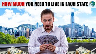 How Much You Need To Live Comfortably In Each State